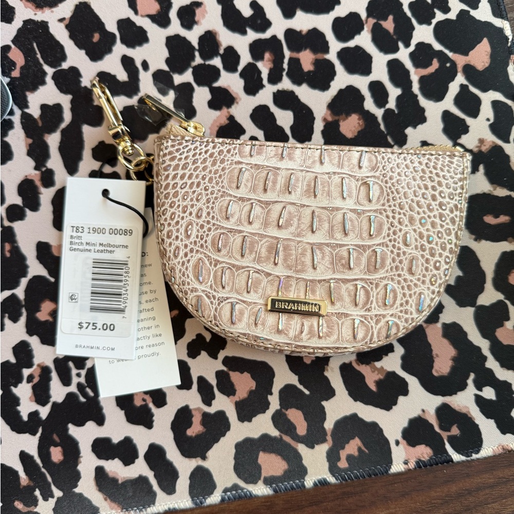 NWT Brahmin Britt in Birch Mini Melbourne